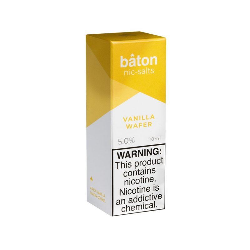 baton vapor vanilla wafer 10ml nic salt juice p6082 18877 image