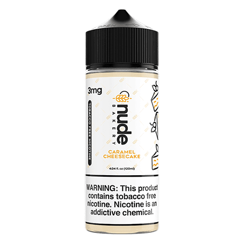 Nude Tobacco-Free 120ml Caramel Cheesecake | WVS